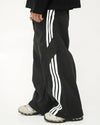 THREE BAR TRACK PANT BLACK