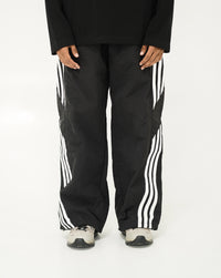 THREE BAR TRACK PANT BLACK