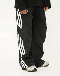 THREE BAR TRACK PANT BLACK