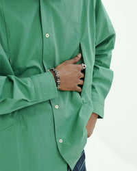 SOLID GREEN UTILITY SHIRT