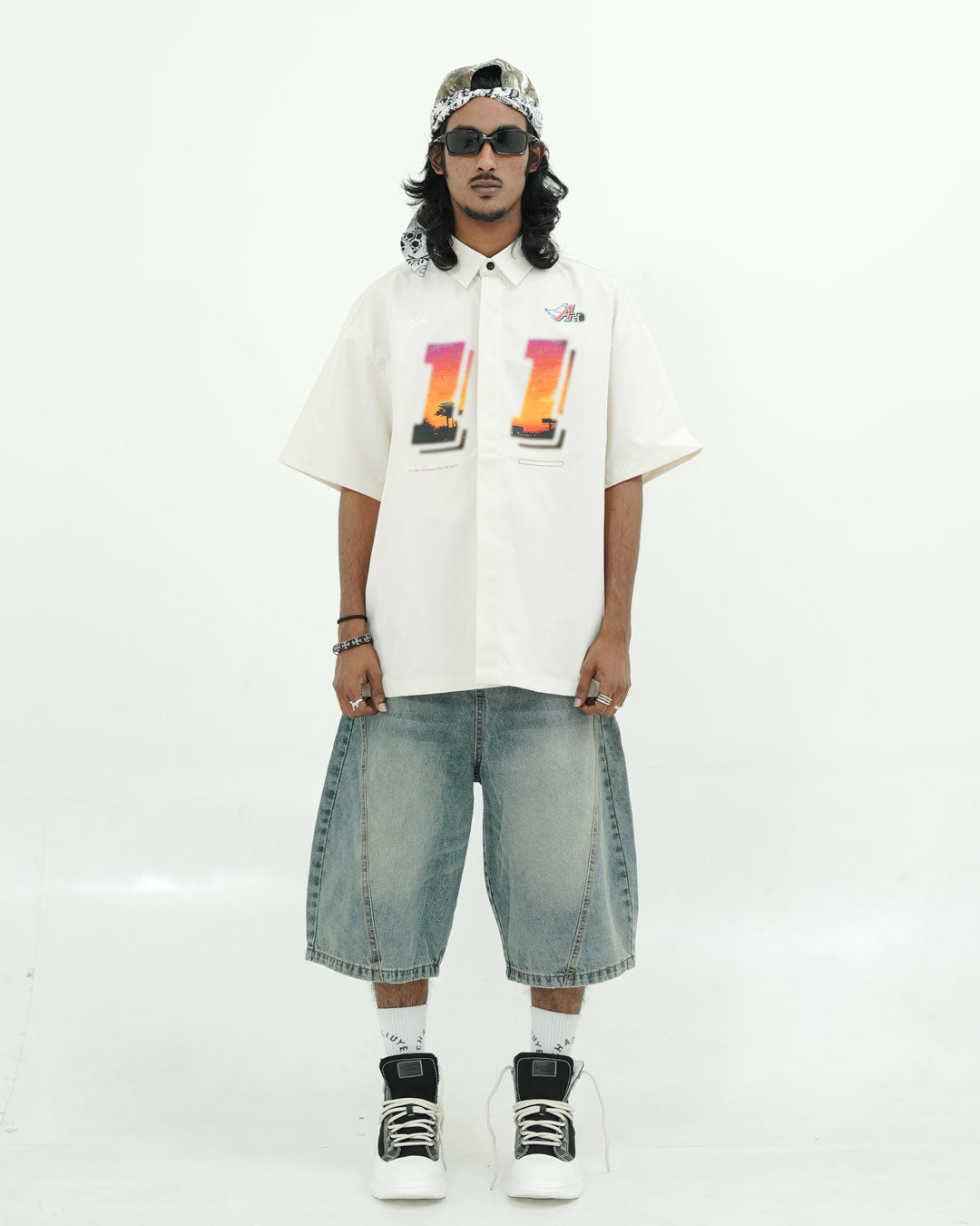 NTVG HALF SLEEVE GRAPHIC SHIRT