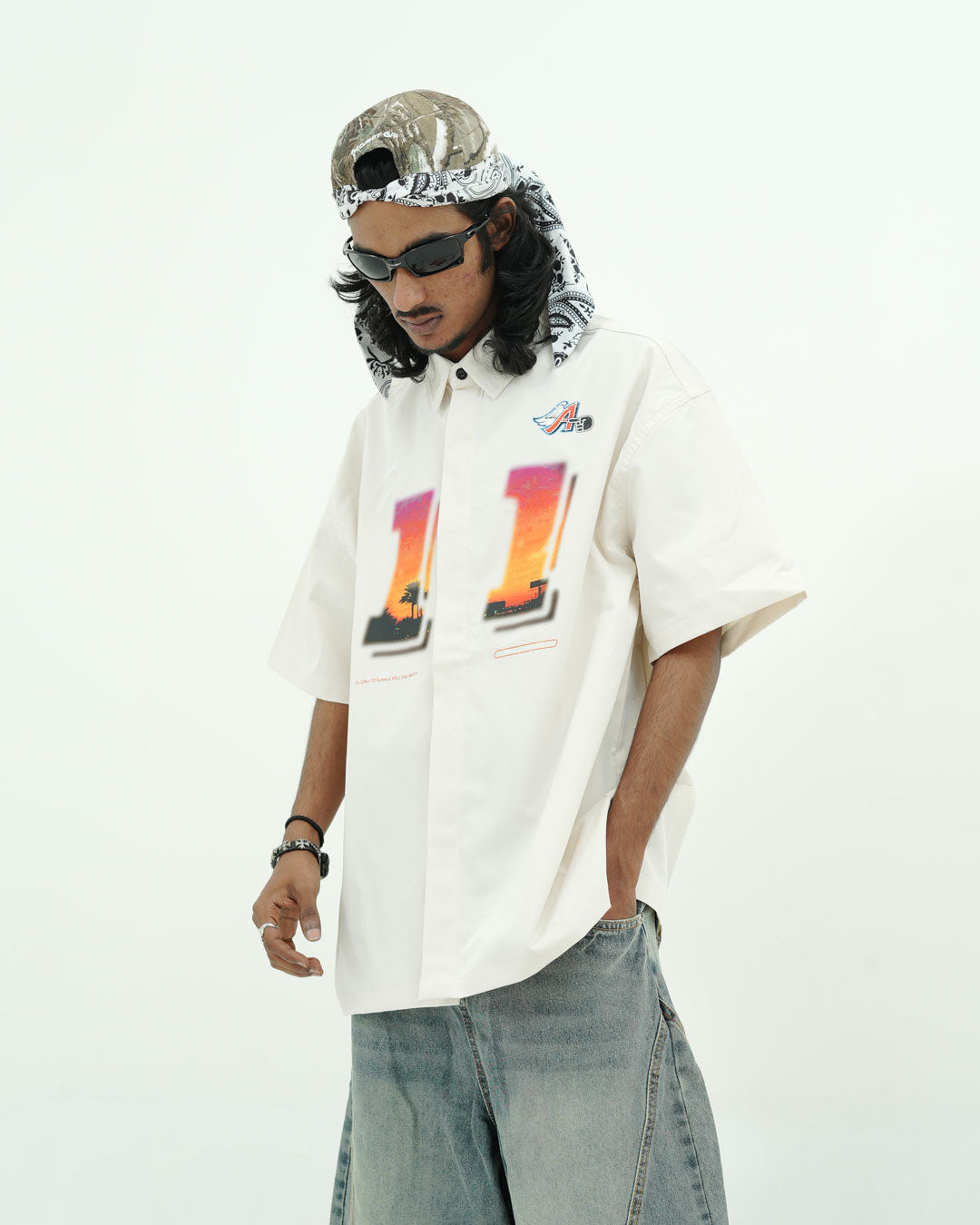 NTVG HALF SLEEVE GRAPHIC SHIRT