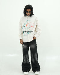 NTVG “NOW TREND” GRAPHIC FULL SLEEVE SHIRT