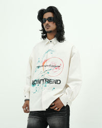 NTVG “NOW TREND” GRAPHIC FULL SLEEVE SHIRT
