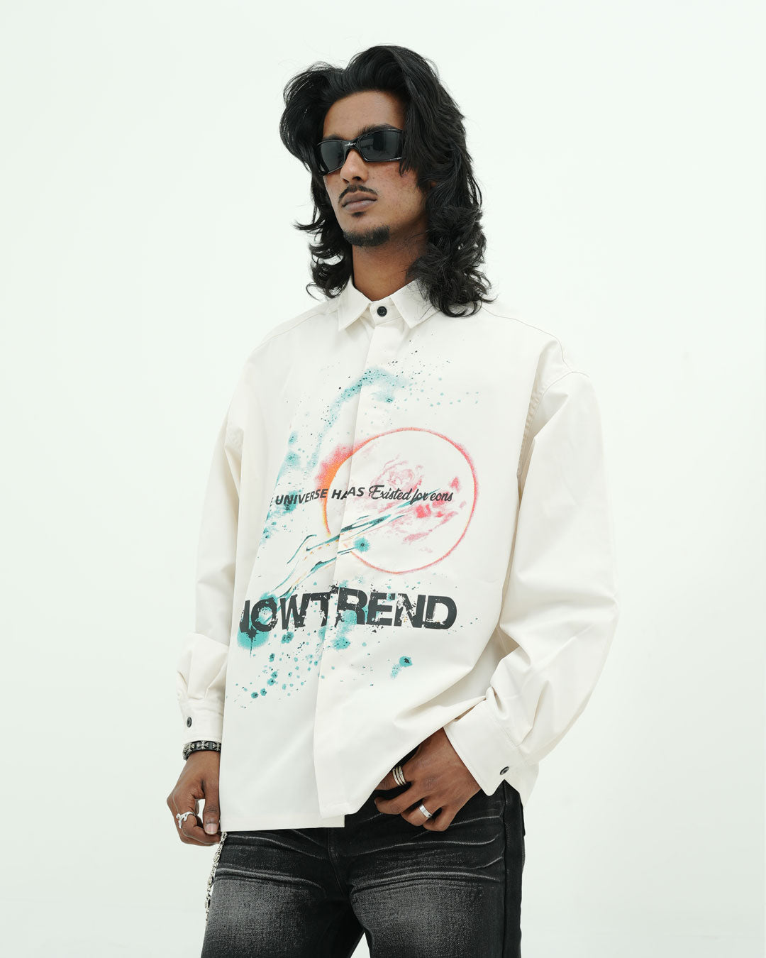 NTVG “NOW TREND” GRAPHIC FULL SLEEVE SHIRT