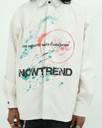NTVG “NOW TREND” GRAPHIC FULL SLEEVE SHIRT