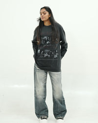 FULL SLEEVE BLACK T SHIRT