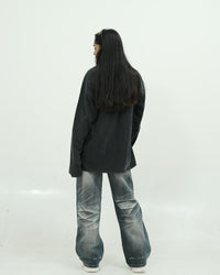 FULL SLEEVE BLACK T SHIRT
