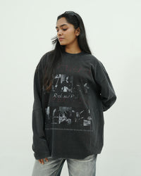 FULL SLEEVE BLACK T SHIRT