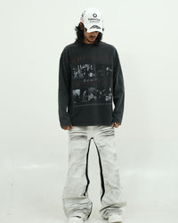 FULL SLEEVE BLACK T SHIRT