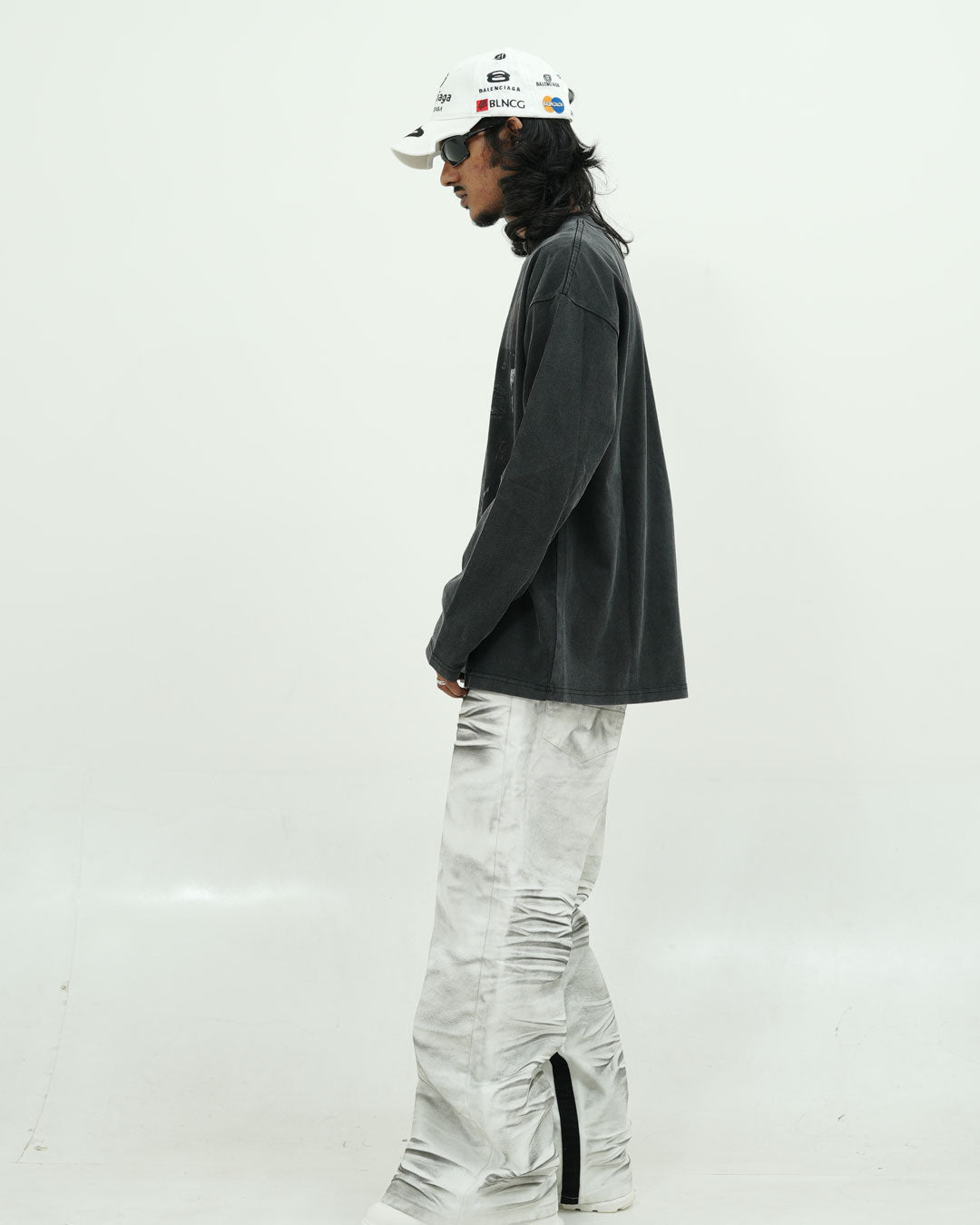 FULL SLEEVE BLACK T SHIRT