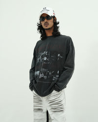 FULL SLEEVE BLACK T SHIRT