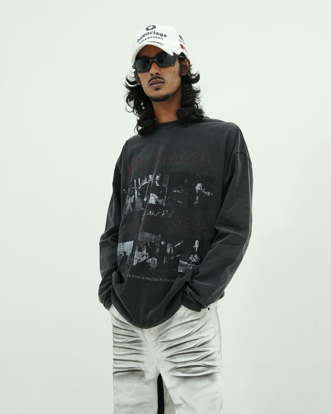 FULL SLEEVE BLACK T SHIRT