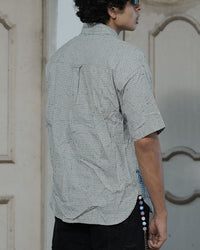 Light Blue Checkered Shirt
