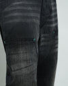 Black Washed Utility Jeans