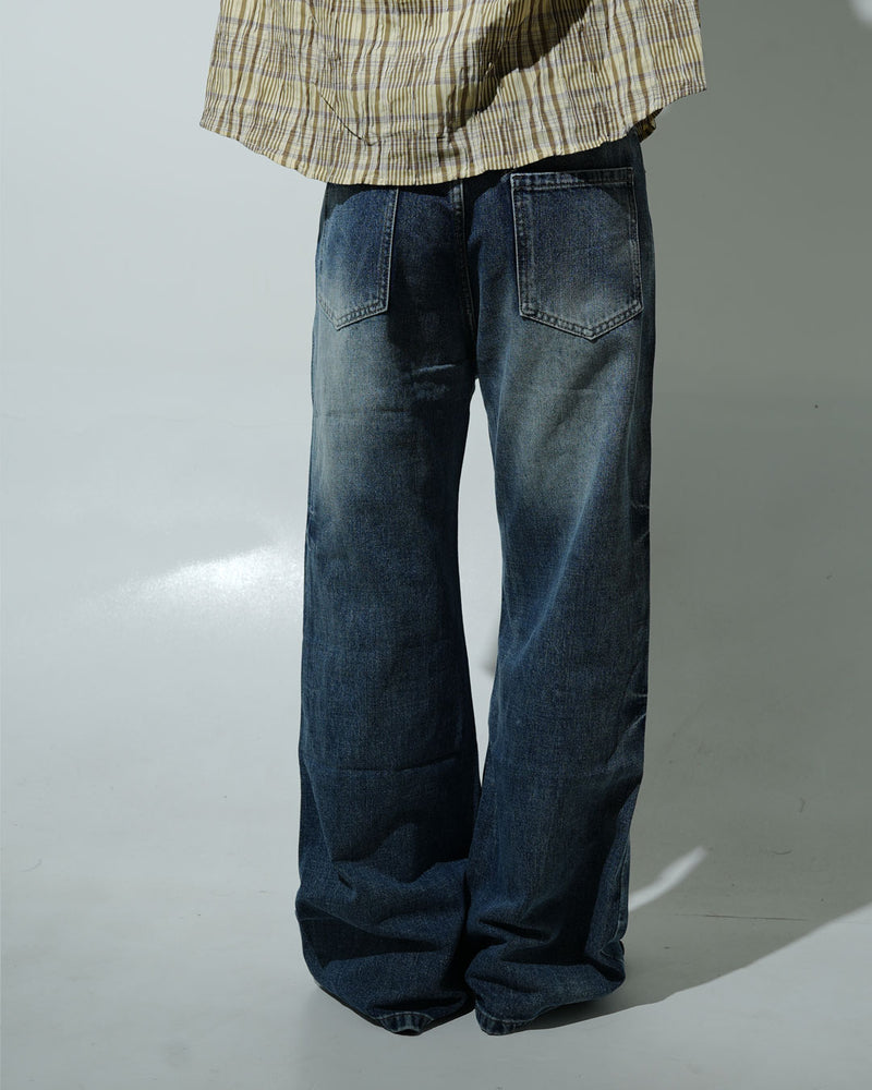 Denim Wash bootcut jean