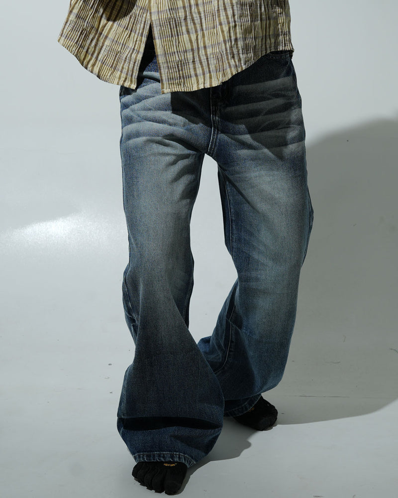 Denim Wash bootcut jean
