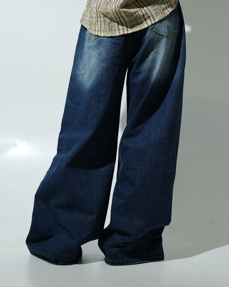 Super Wide-Leg Jeans